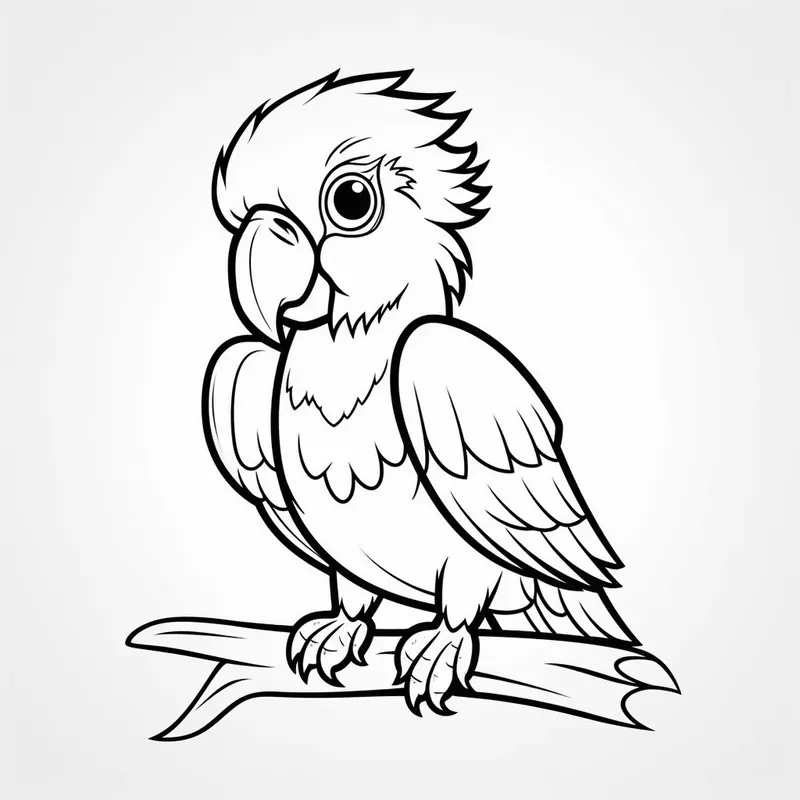 Kids Exotic Animal Coloring Pages