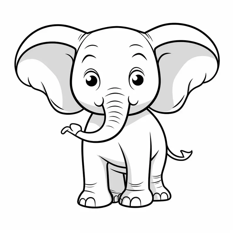 Kids Exotic Animal Coloring Pages
