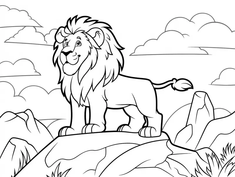 Animal Kingdom Coloring Pages