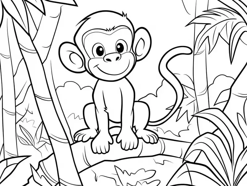 Animal Kingdom Coloring Pages