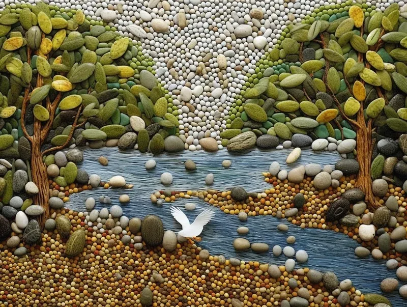 Pebble Art Landscapes