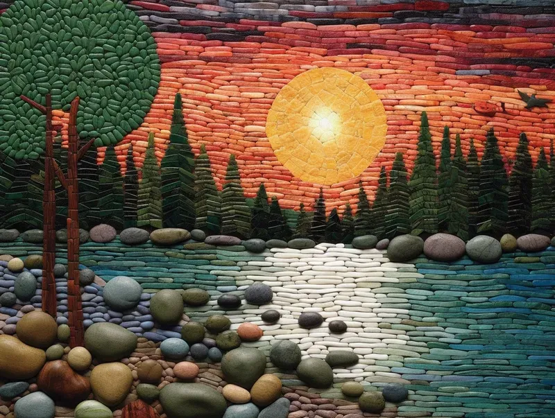 Pebble Art Landscapes