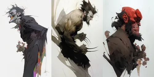 Expressionist Comic Style generated by midjourney