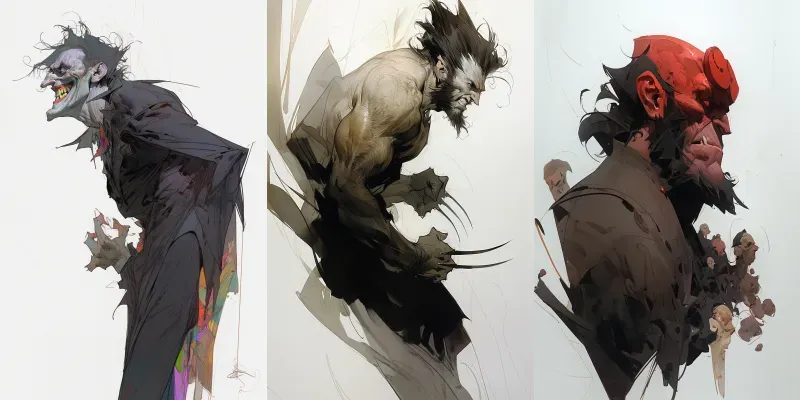 Expressionist Comic Style generated by undefined