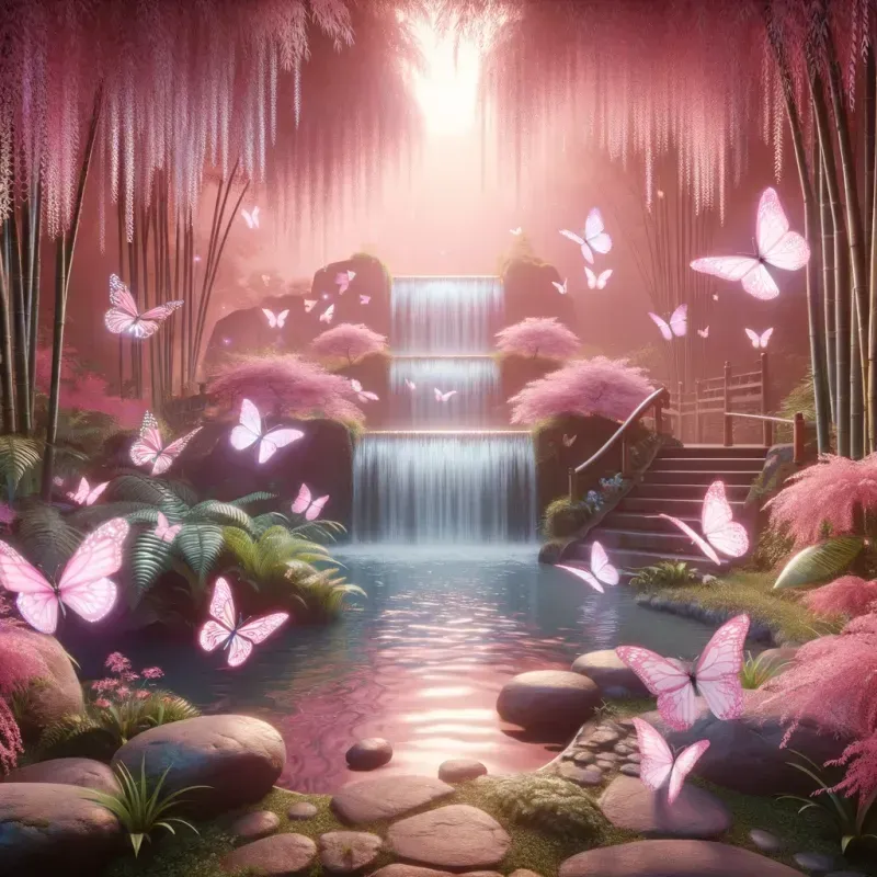 Relaxing Zen Waterfalls