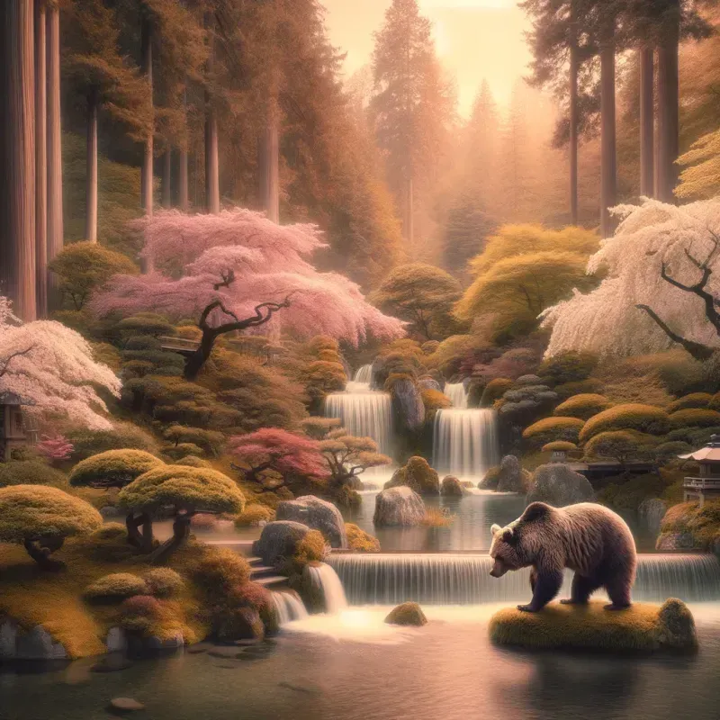 Relaxing Zen Waterfalls