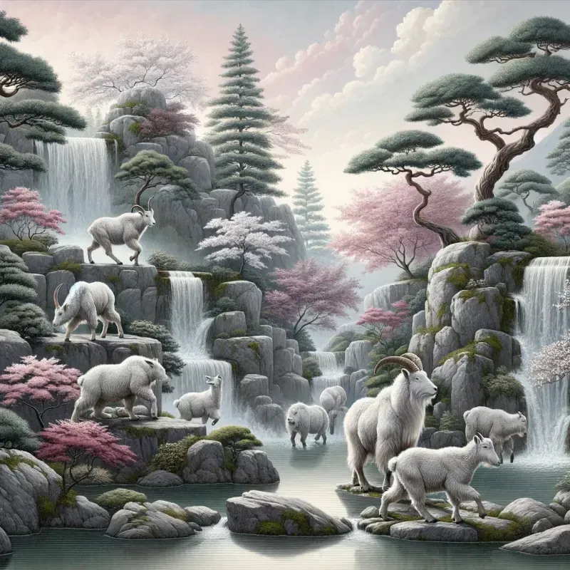 Relaxing Zen Waterfalls
