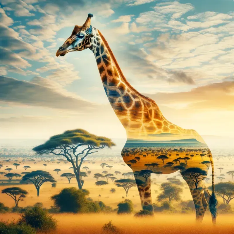 Jungles In Double Exposure