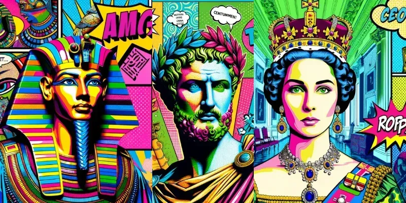 Pop Art Characters generated by undefined