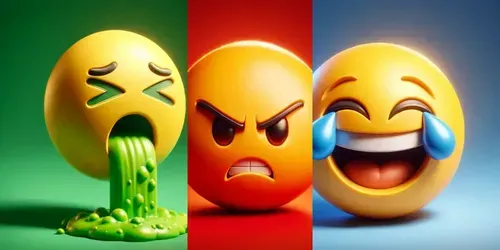 Emojis 3D generated by dalle