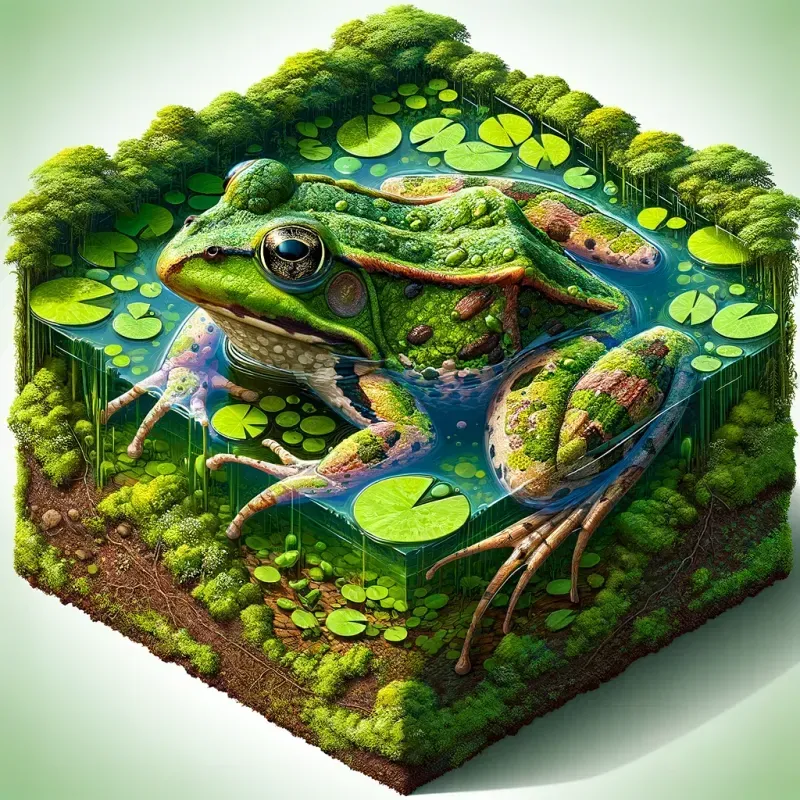 Isometric Wildlife Double Exposures