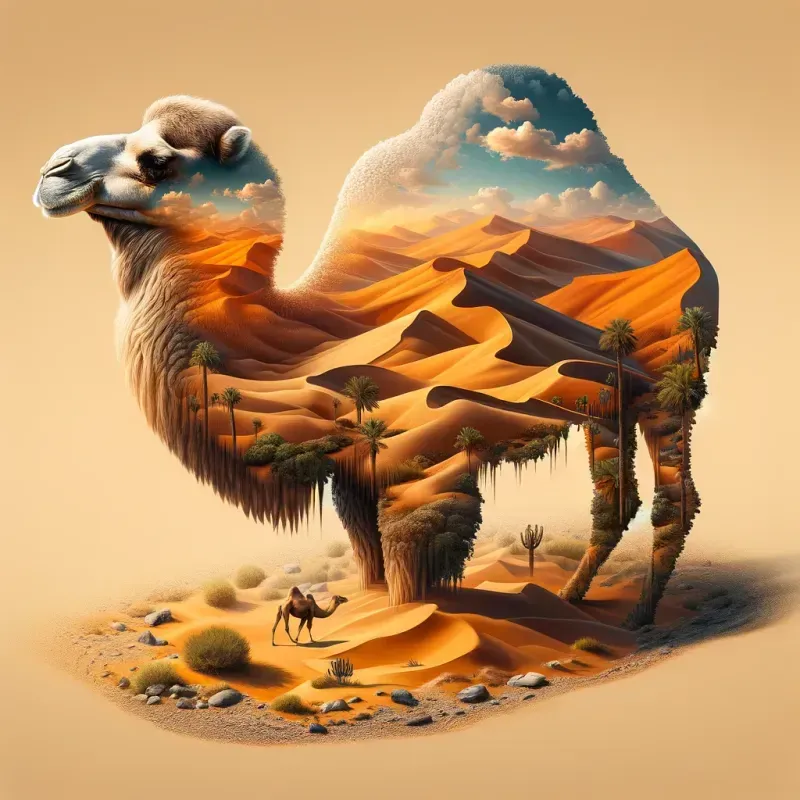 Isometric Wildlife Double Exposures