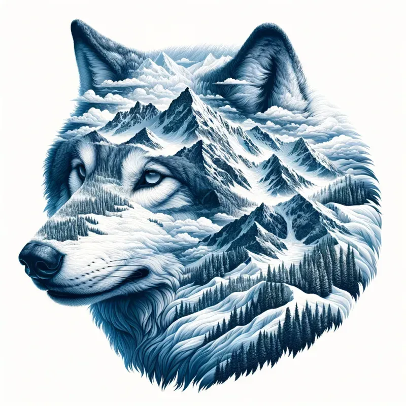 Isometric Wildlife Double Exposures