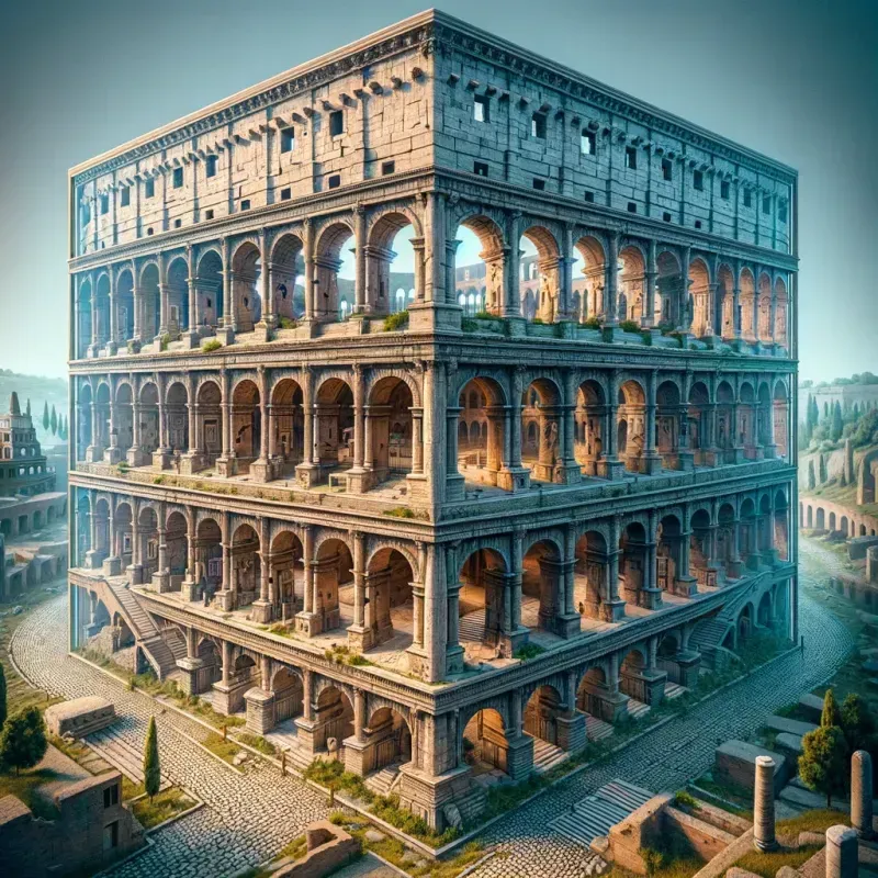 Modern Wonders In 3D Cubes
