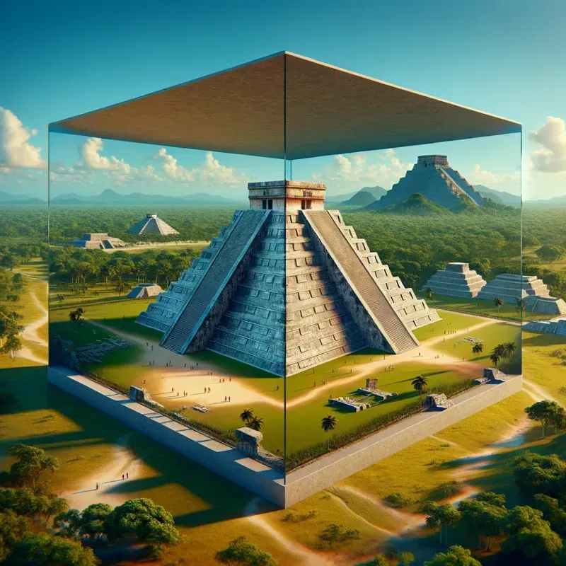 Modern Wonders In 3D Cubes