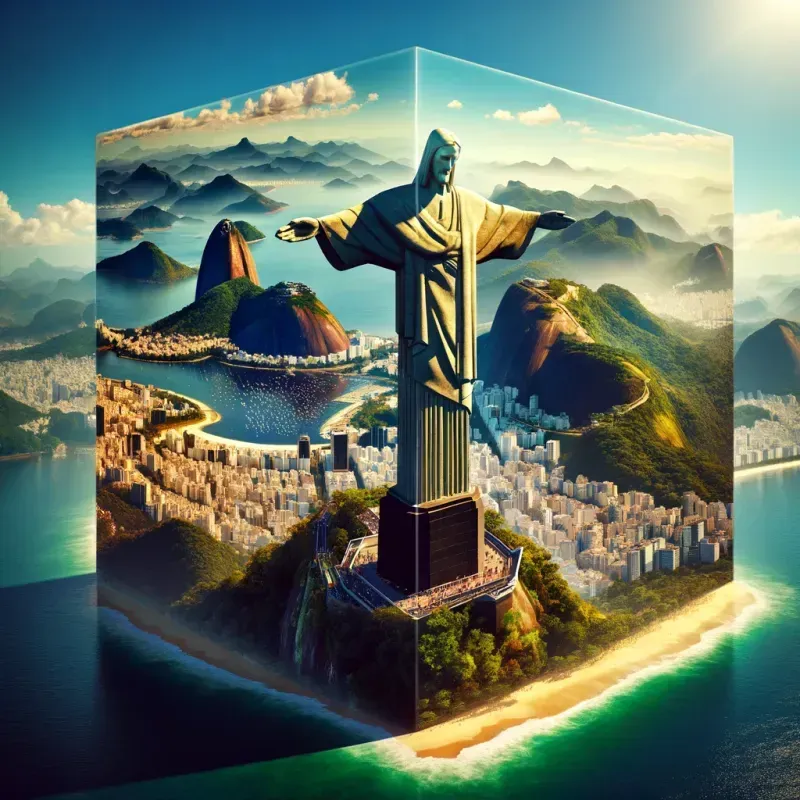 Modern Wonders In 3D Cubes
