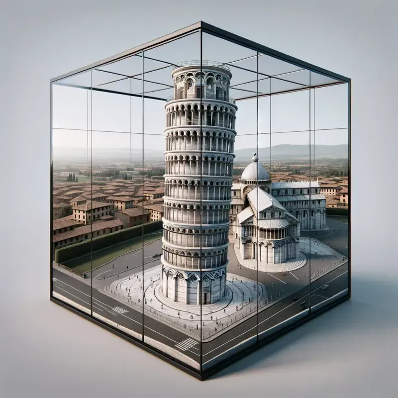 Modern Wonders In 3D Cubes