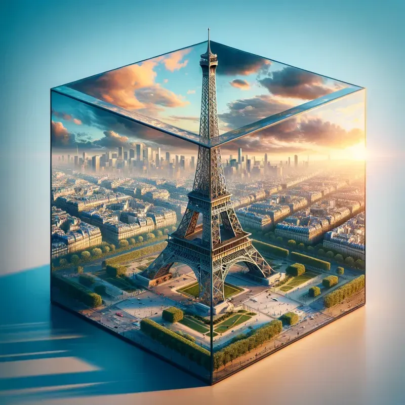 Modern Wonders In 3D Cubes
