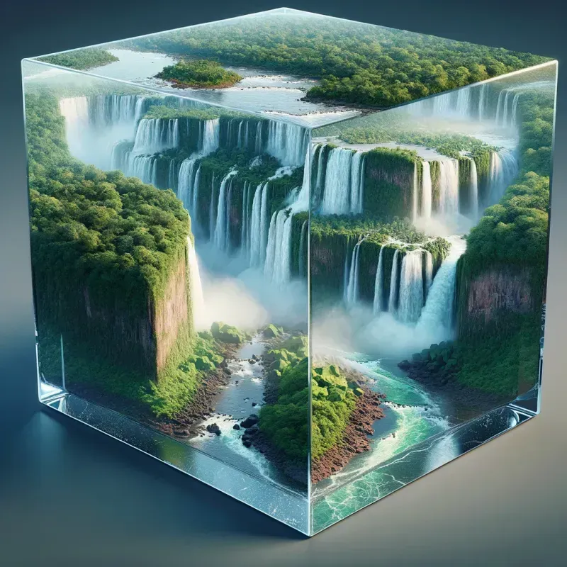 Ancient Wonders In 3D Cubes