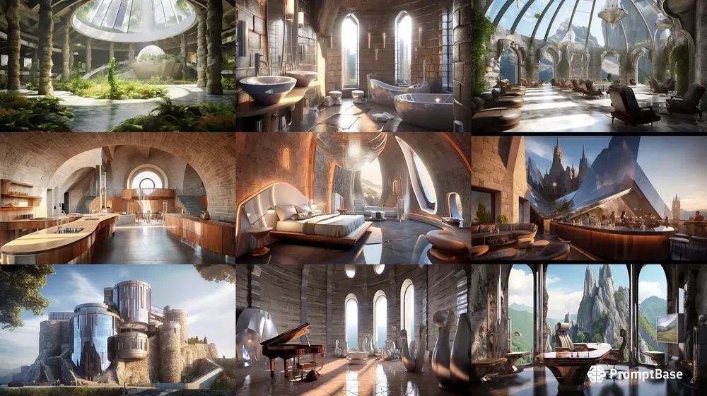 Futuristic Designs Nested In Medieval Settings