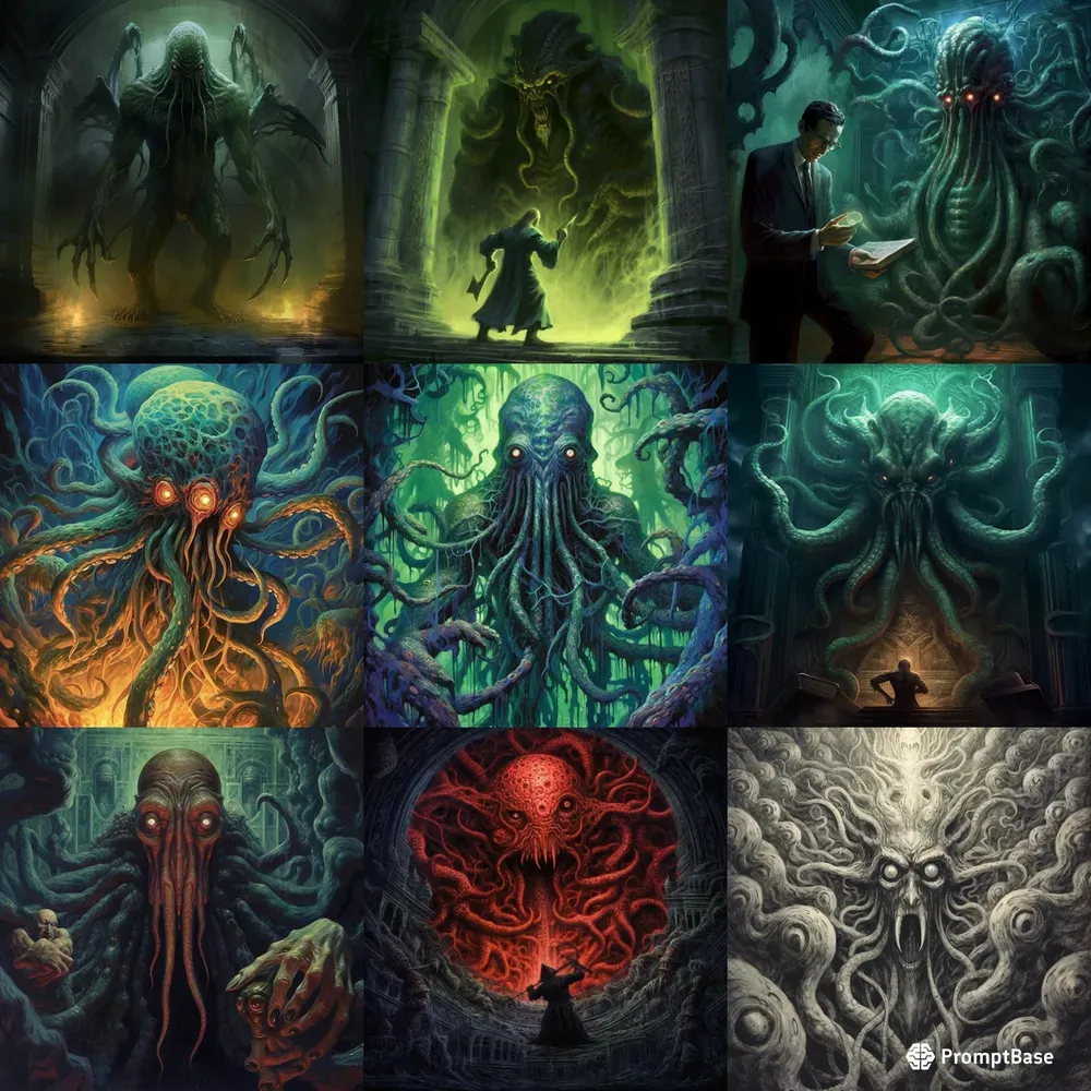 Lovecraft Cosmic Monsters