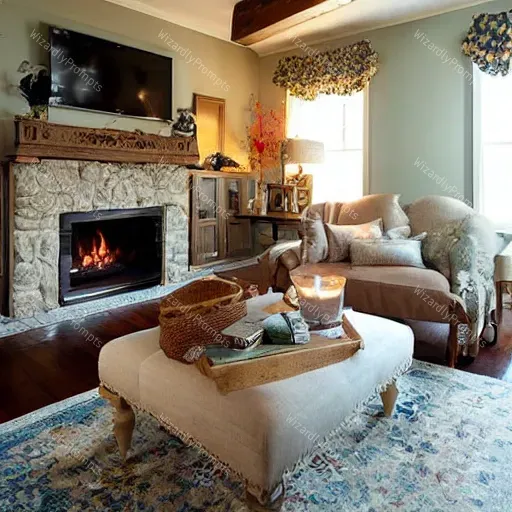 Cozy Traditional Living Rooms