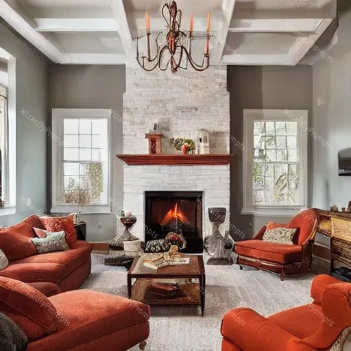 Cozy Traditional Living Rooms