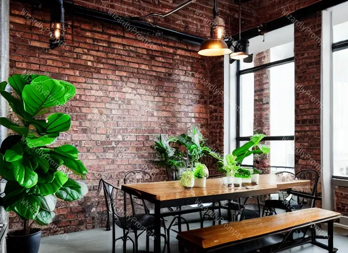 Industrial Dining Rooms