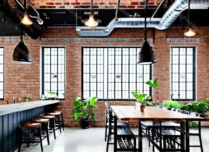 Industrial Dining Rooms