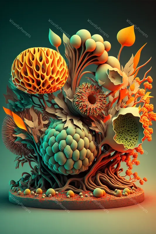Psychedelic Mushroom Displays