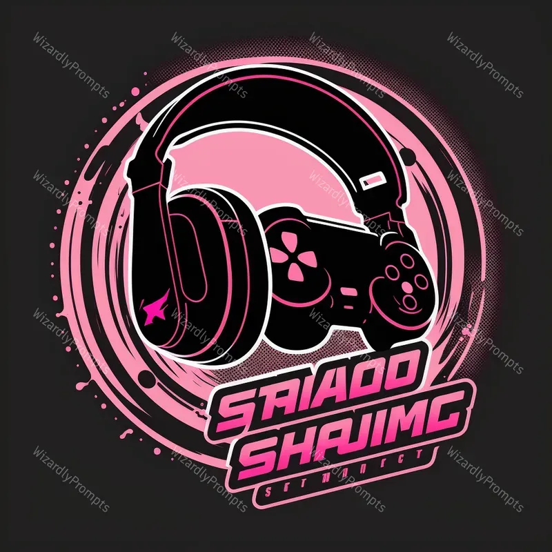 Headphones Controllers Gamer Logos