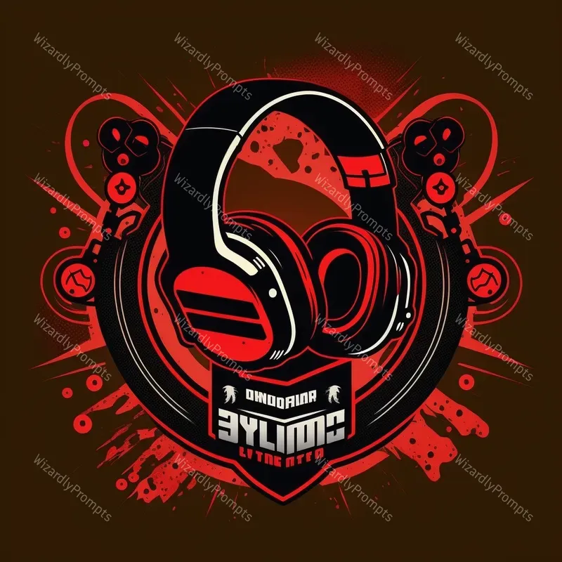 Headphones Controllers Gamer Logos