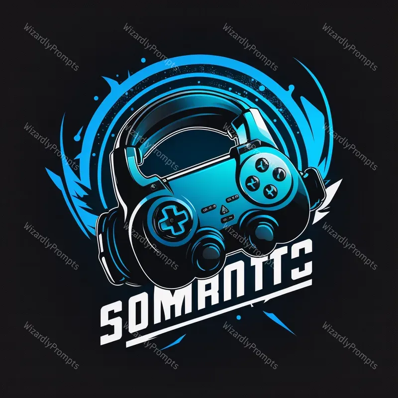 Headphones Controllers Gamer Logos