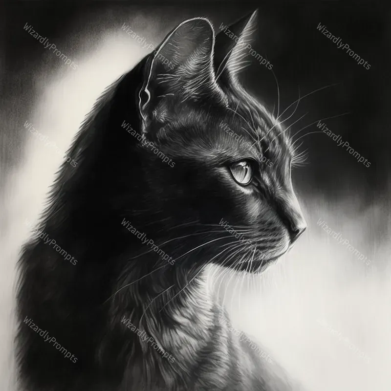Charcoal Pet Portraits