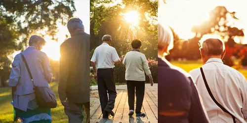 Senior Couple generated by dalle