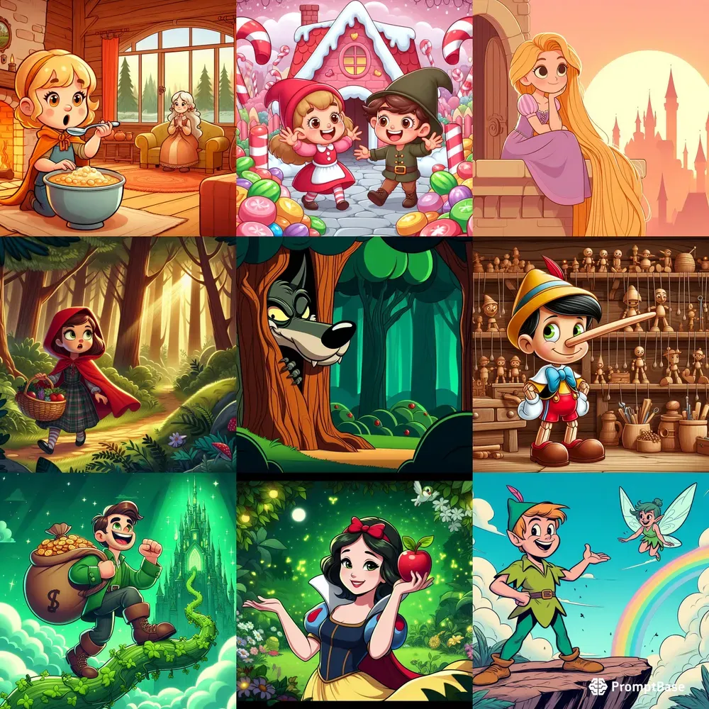 Fairyland Cartoon Characters