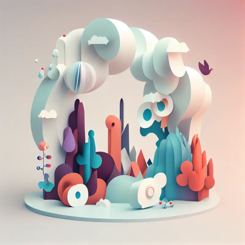 Beautiful 3D Illustrations
