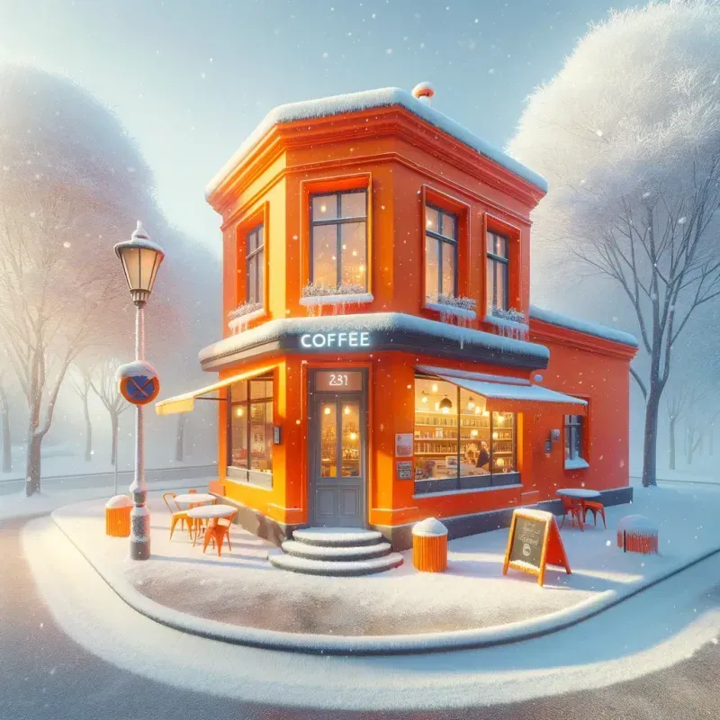 Bright Summer Coffee Shop