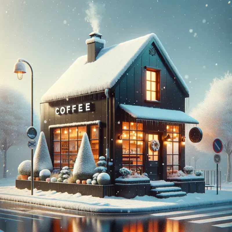 Bright Summer Coffee Shop