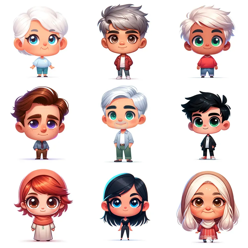 Cute Caricatures