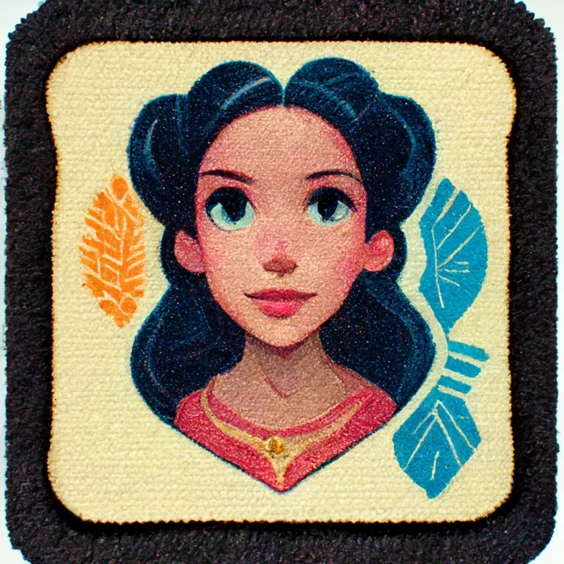 Fabric crest