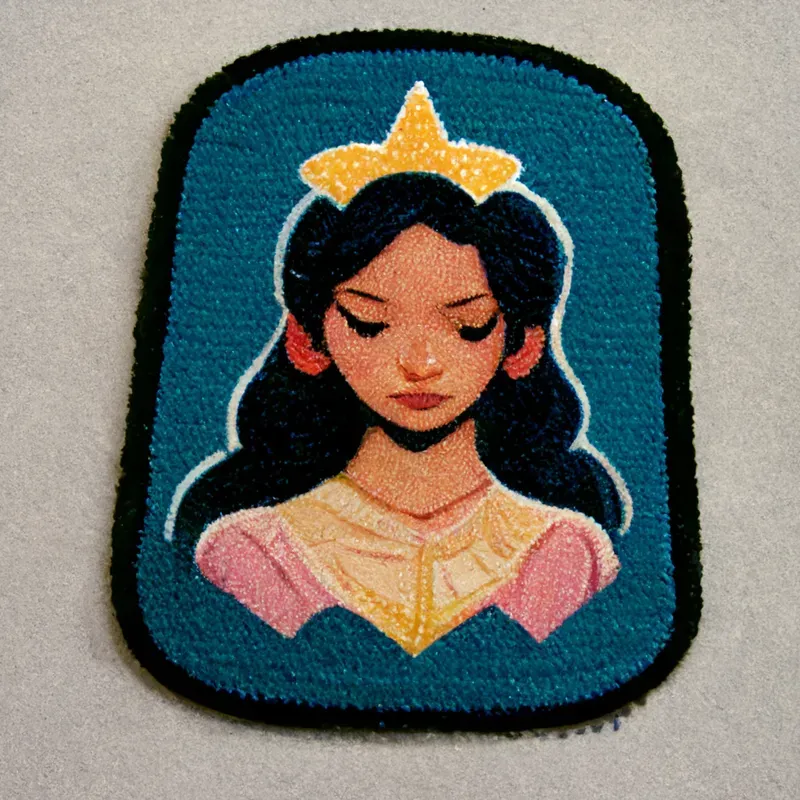 Fabric crest