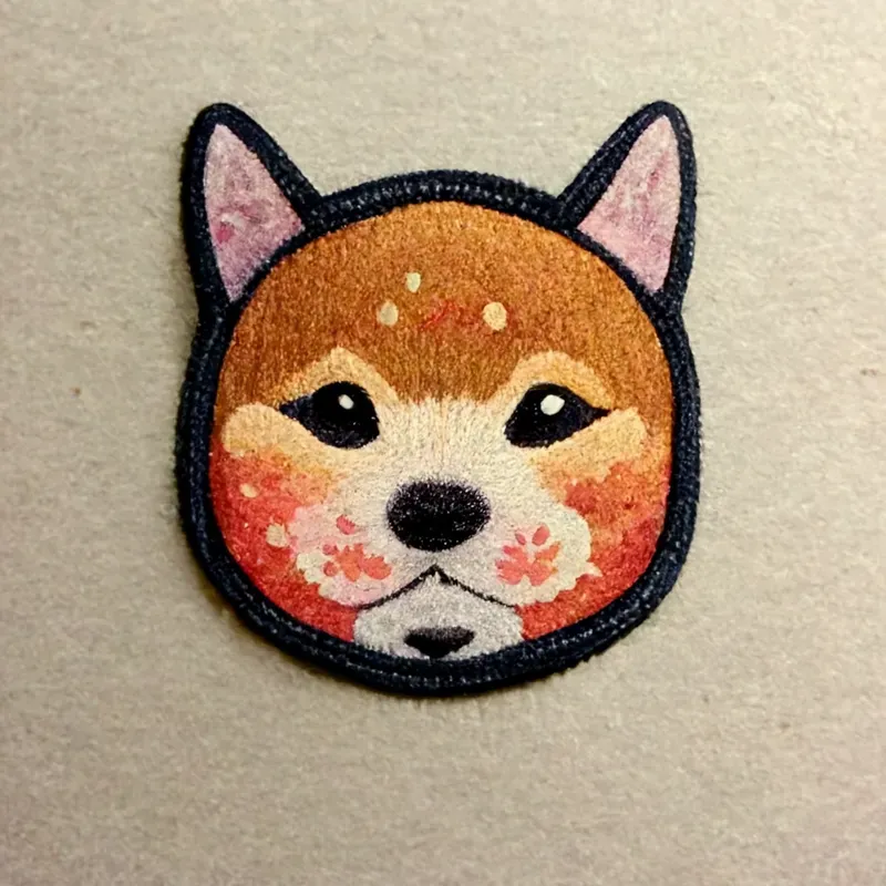 Fabric crest