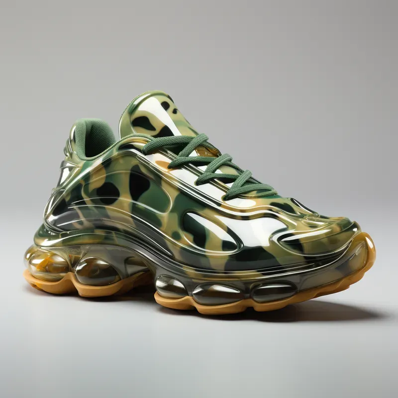 Futuristic Alien Biomorph Sneaker Designs