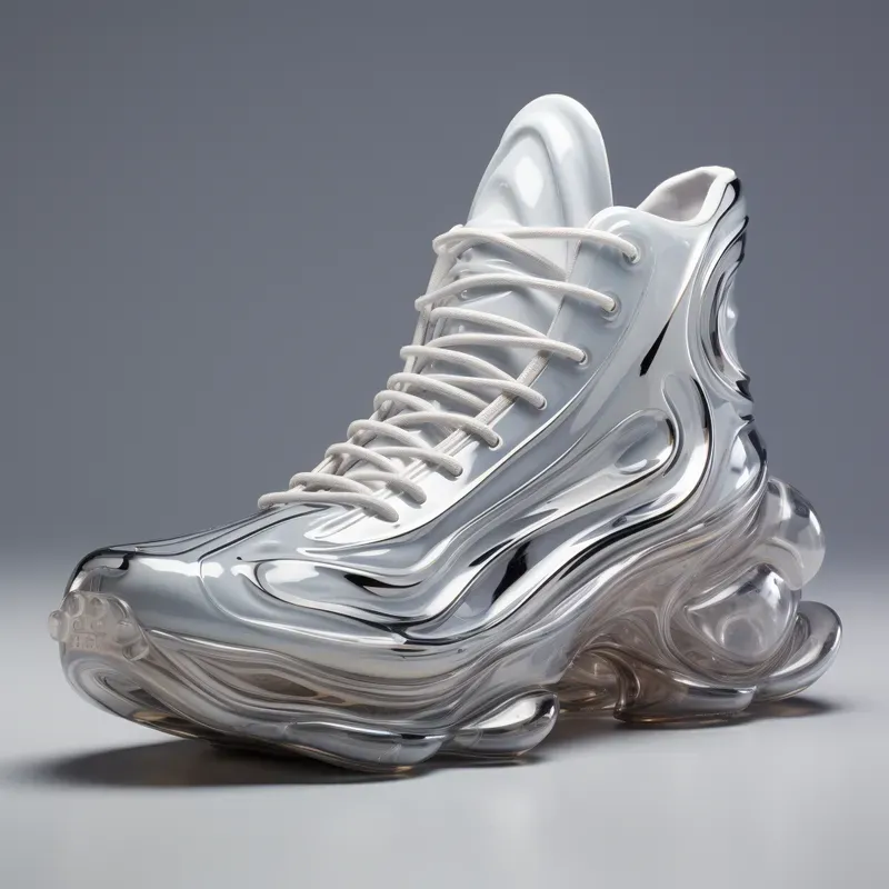 Futuristic Alien Biomorph Sneaker Designs