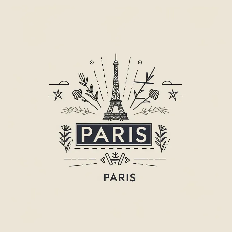 Vintage City Travel Logos With Texts