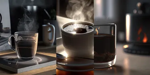 Smoky Coffees generated by midjourney