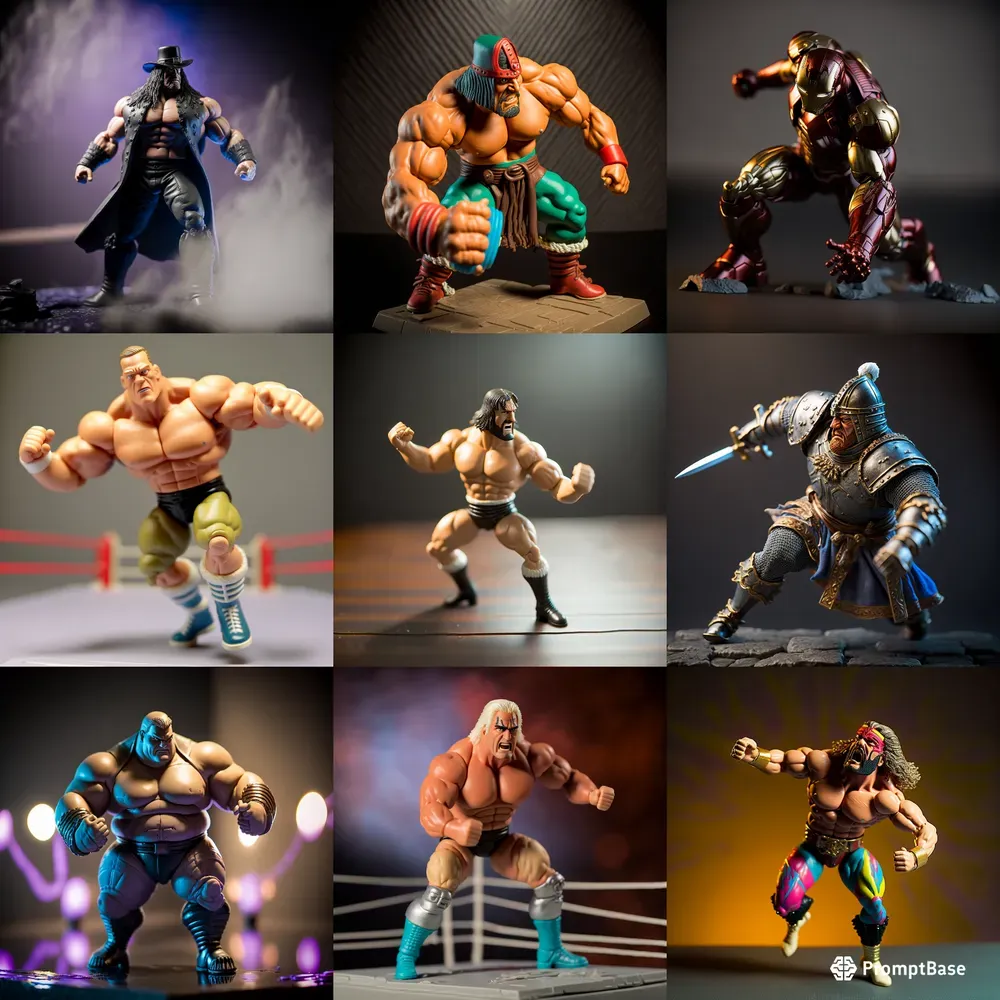 Wrestling Action Figures