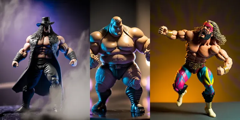 Wrestling Action Figures generated by undefined