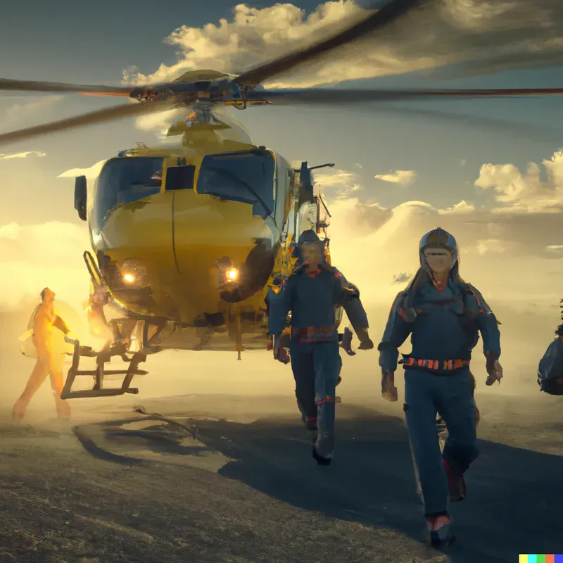 Helicopter Rescue Team